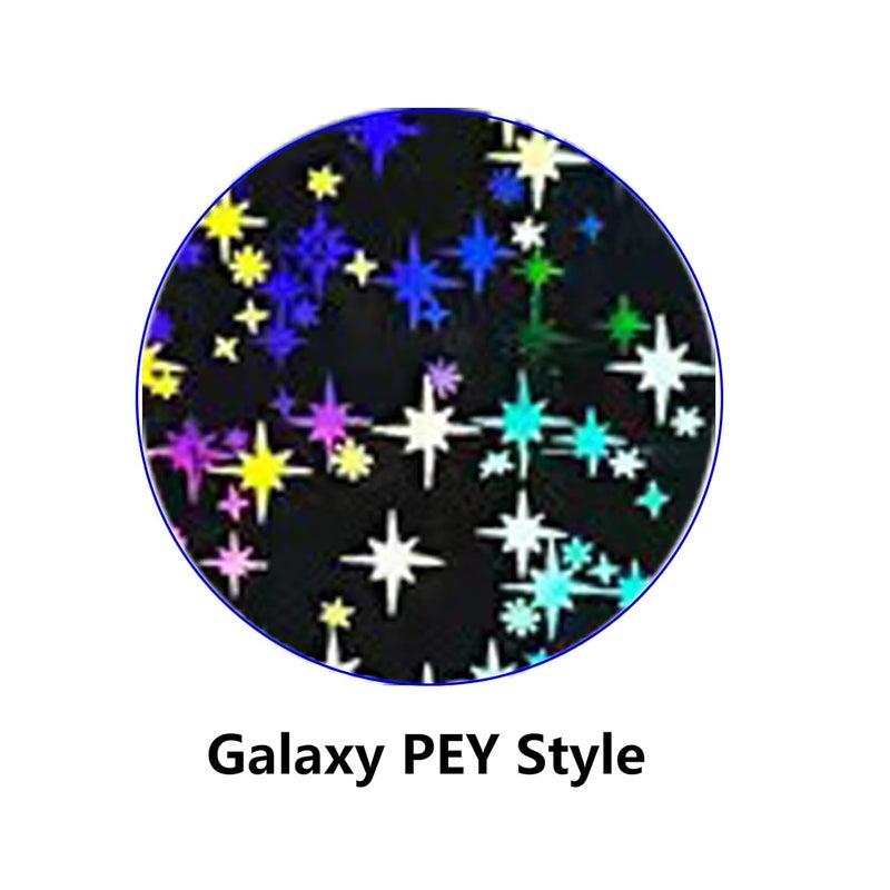 Sifrothy Store لوحة بناء طابعة ثلاثية الأبعاد Smooth Galaxy PEY+Kaleidoscope PEK لبامبو لاب P2S/X1/X1C/X1E/P1P/P1S/A1، ورقة بامبو مرنة من الفولاذ الربيعي الماسي+الكربوني قابلة للإزالة 257x257mm - Image 2